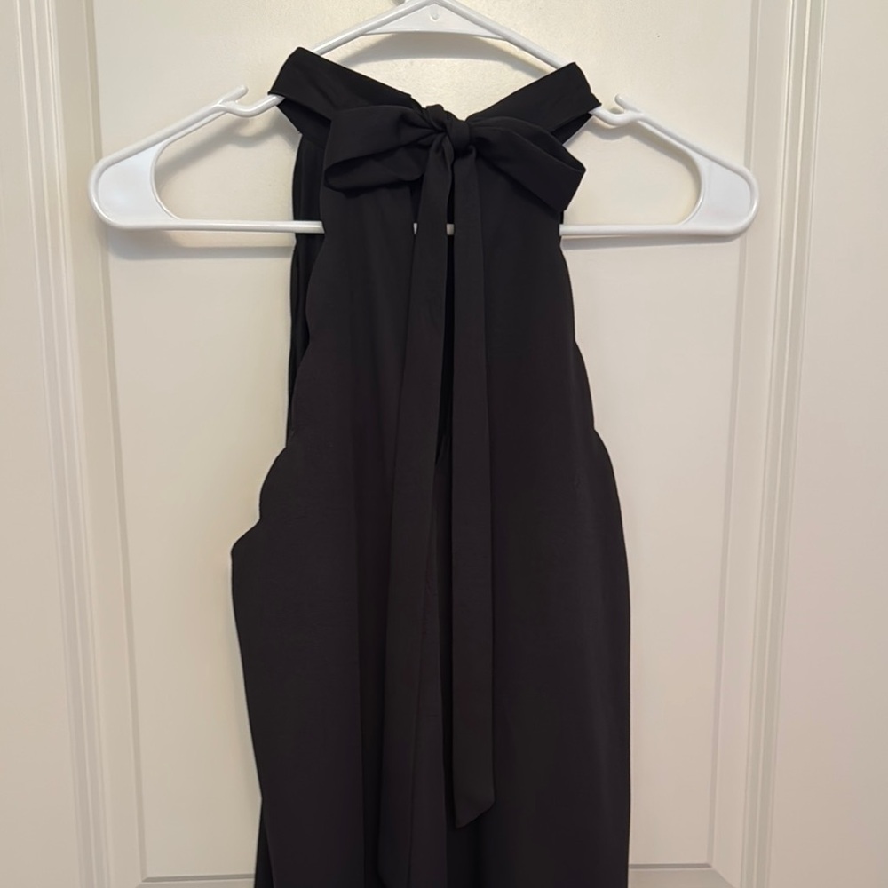 Love Riche Classic Black Midi Dress - Picture 3 of 5